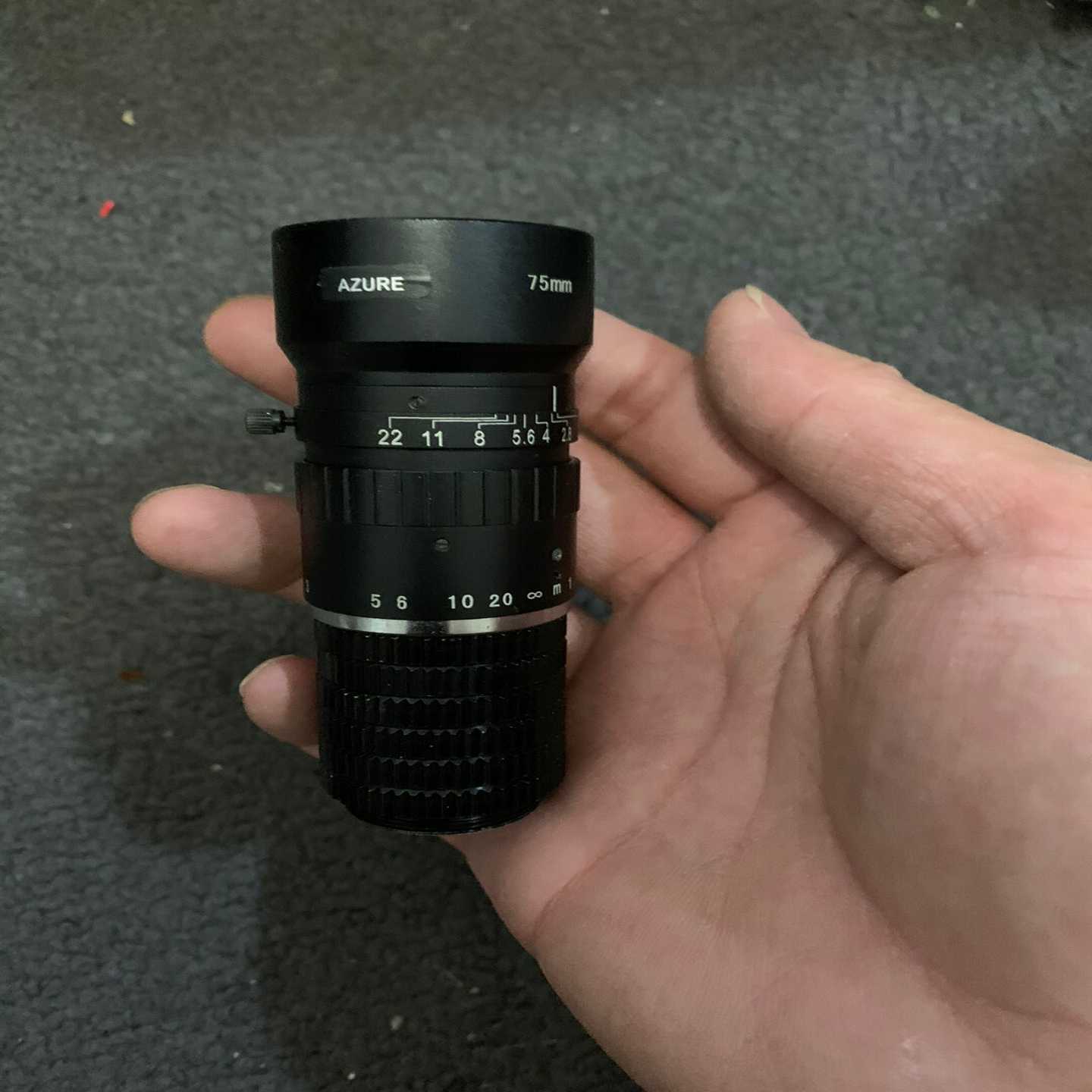 询价浩蓝AZURE-7524MM75MM工业镜头2/3C口