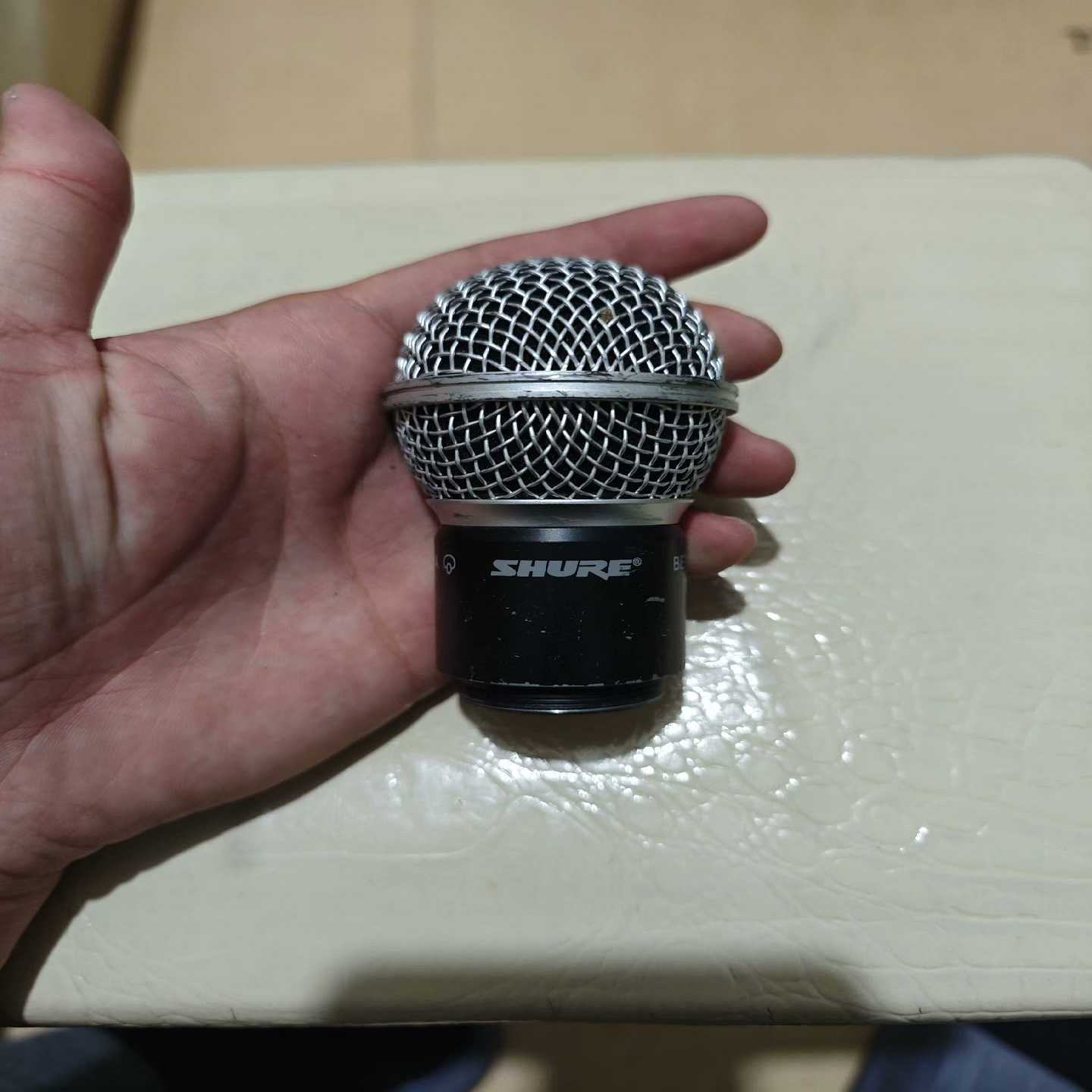 BETA58A咪头，真假自辩，咪头成色细节如图，欢迎大神【鑫鑫商