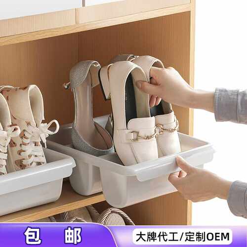 新款M型鞋架置物架小型储物间收纳盒分层收纳神器家用便捷批发