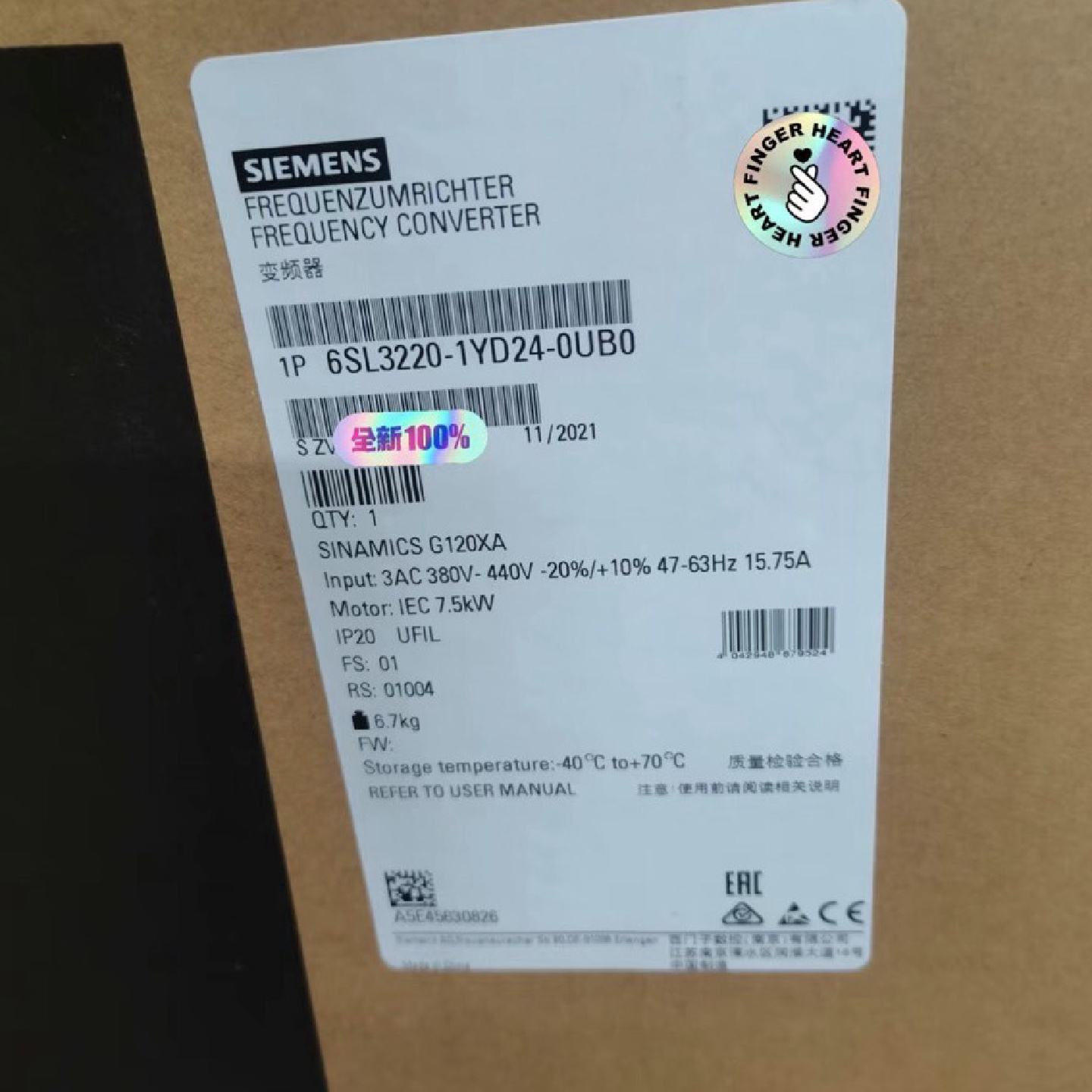 议价6Sl32201Yd240Ub0 Inverter适用