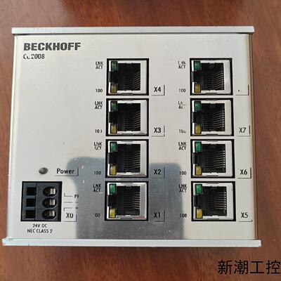 倍福CU2008-0000百兆8口工业交换机 Etherne议价商品