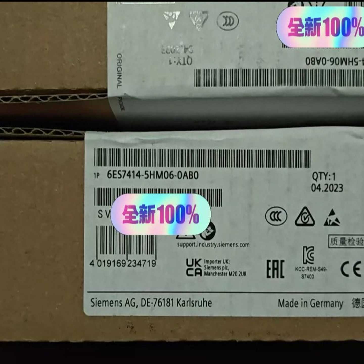 询价~6ES7414-5HM06-0AB0联系、实物图，在保，