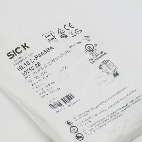 Sick HL18 LP4A5BA 1071025 10...30VDC HybridLichtschranke unu