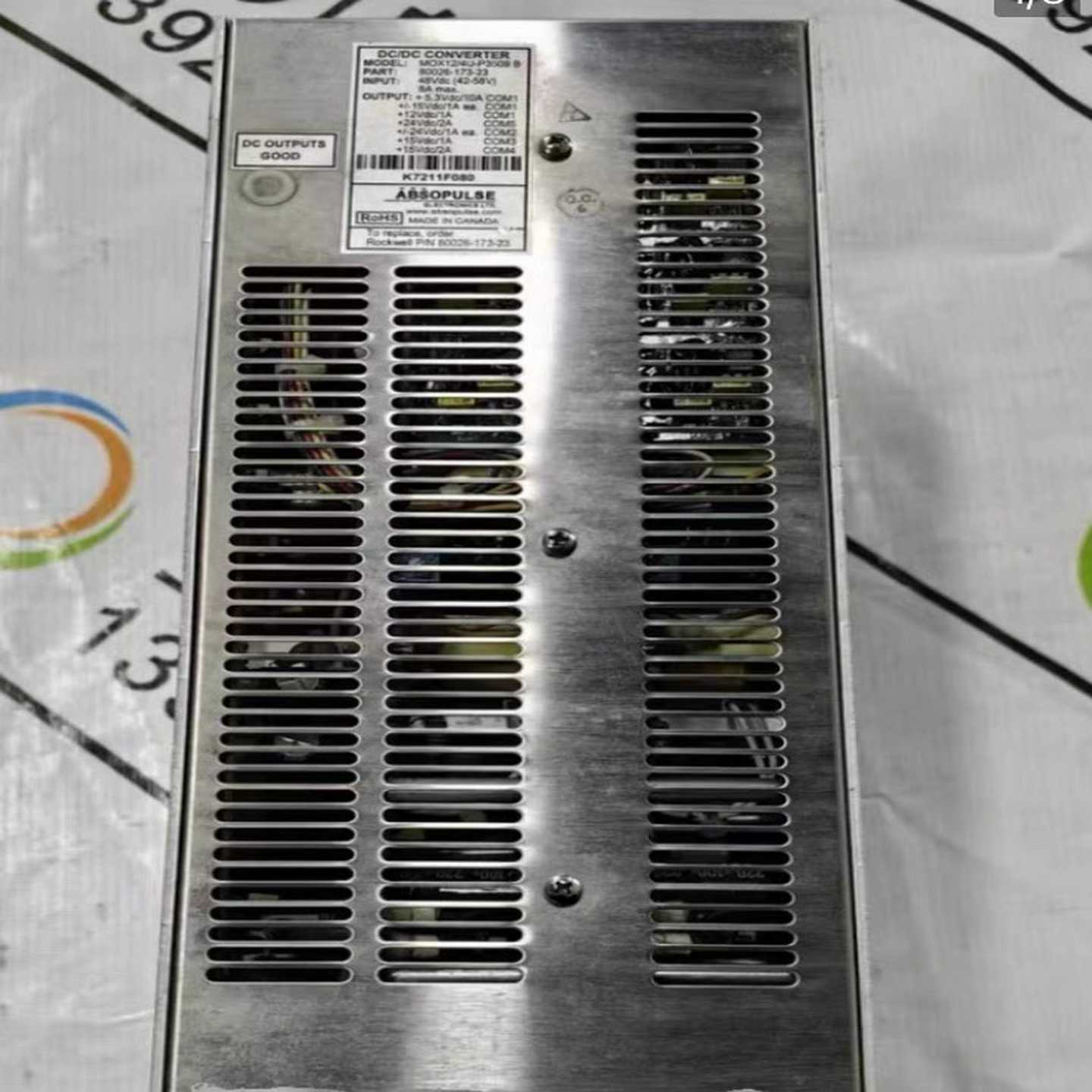 询价拍~AB高压变频器电源MOX12/4U-P3509 B