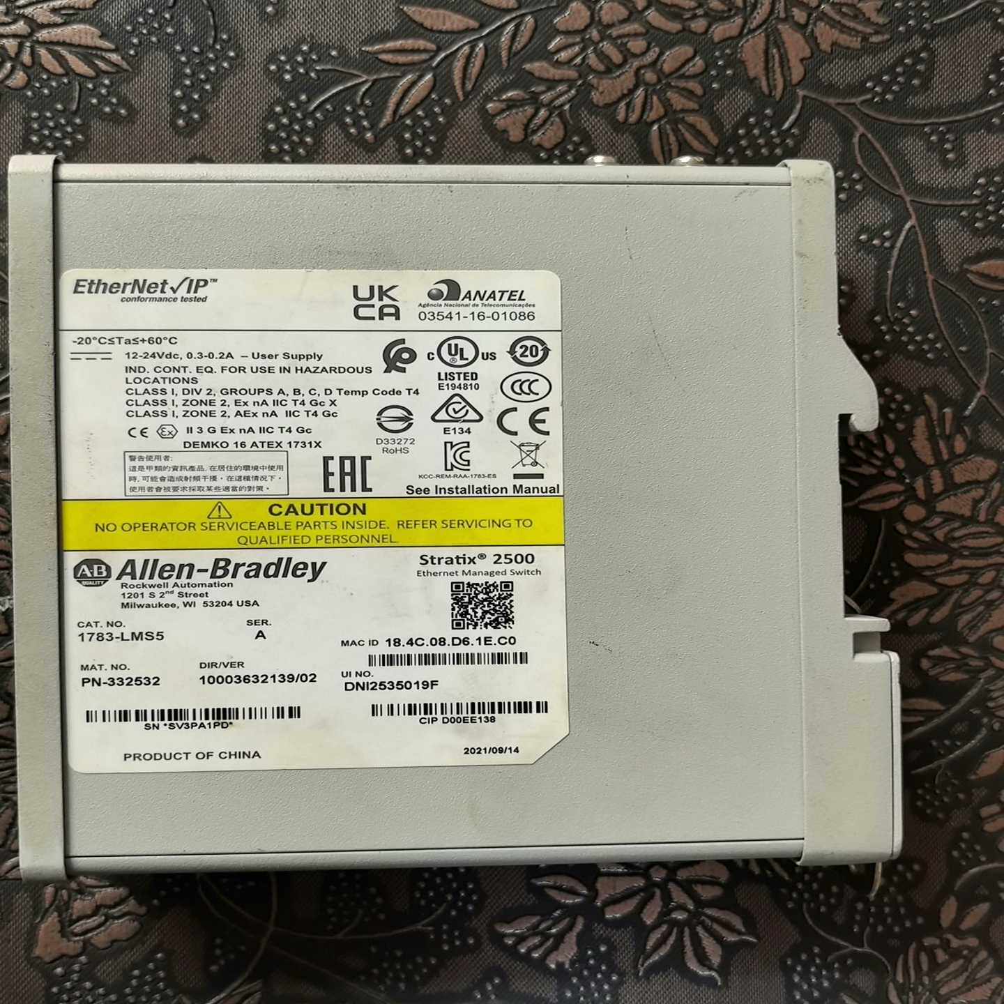 询价AB，1783-LMS5