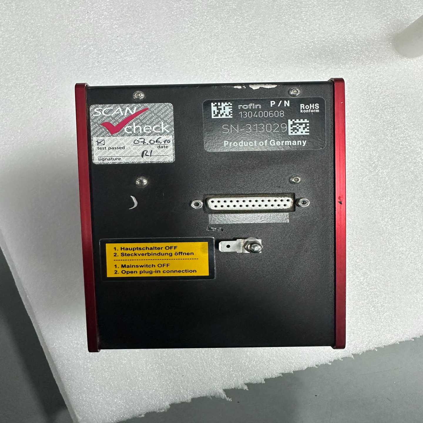 rofin振镜10光斑355nm130400608议询价