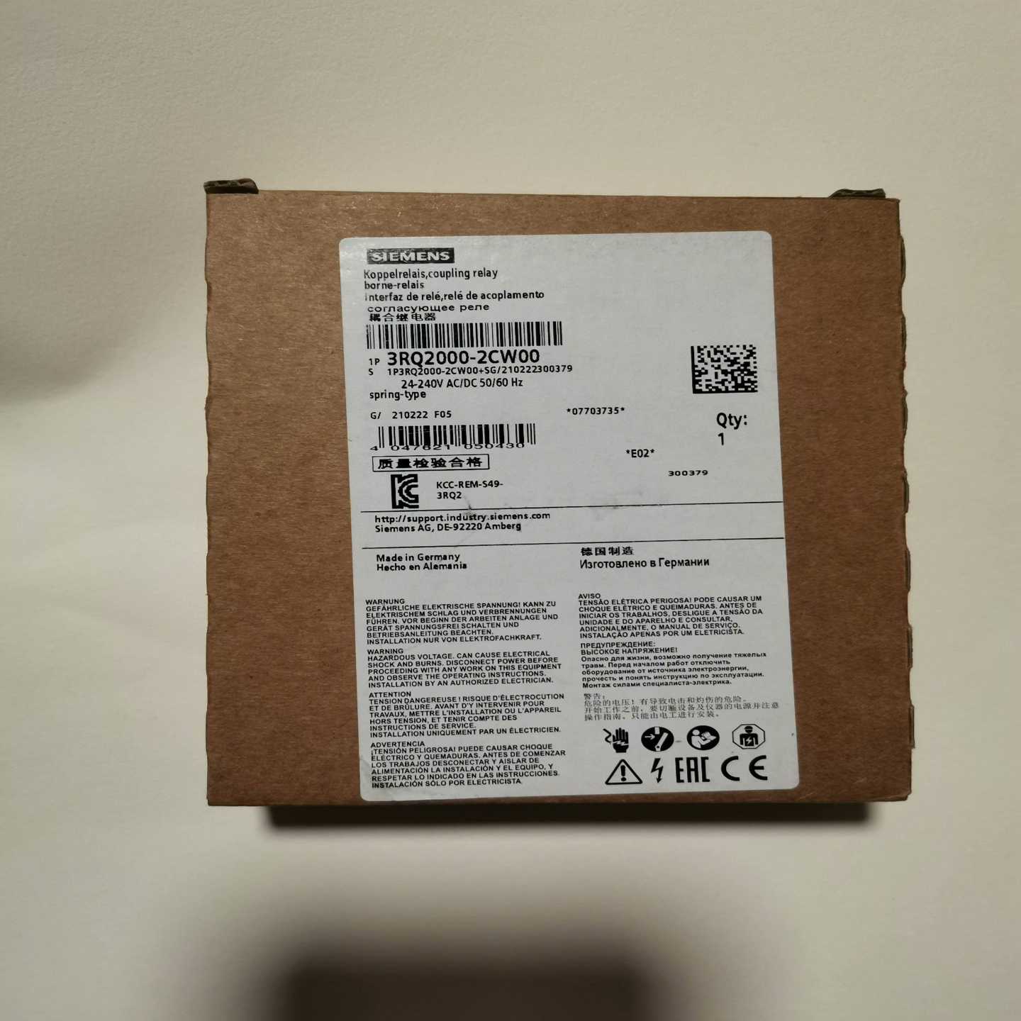 询~/耦合继电器3RQ2000-2CW00全