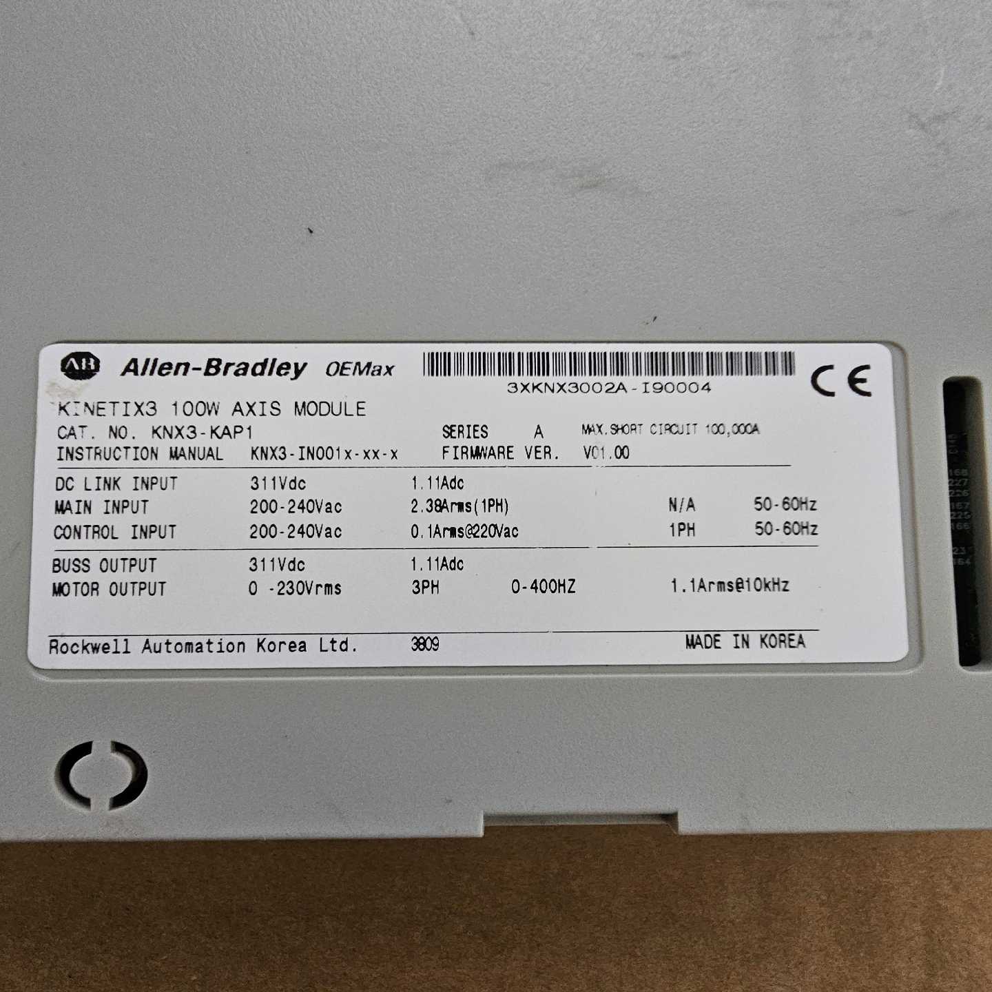 咨询-AB驱动器KNX3-KAP1两个图片实物！