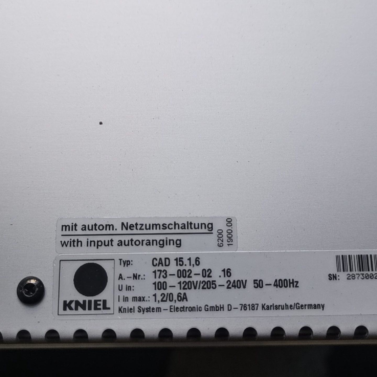德国KNIEL CAD 15.1.6电源模块,型号173-0--议价商品