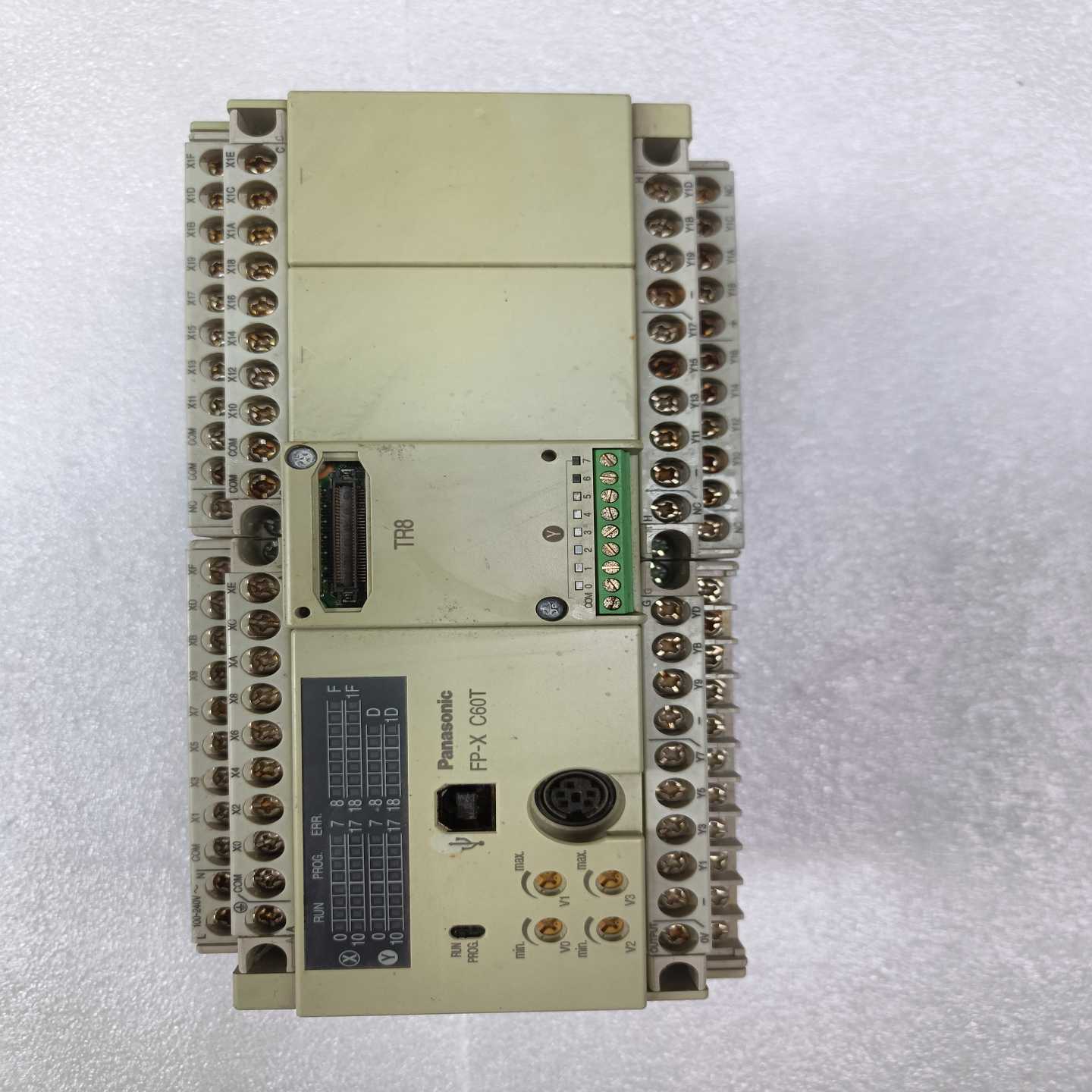 松下FP-XC60T控制单元，型号AFPX-C60T，版本--议价商品