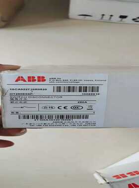 询价ABB隔离开关OT250E04P物料号10069910全新