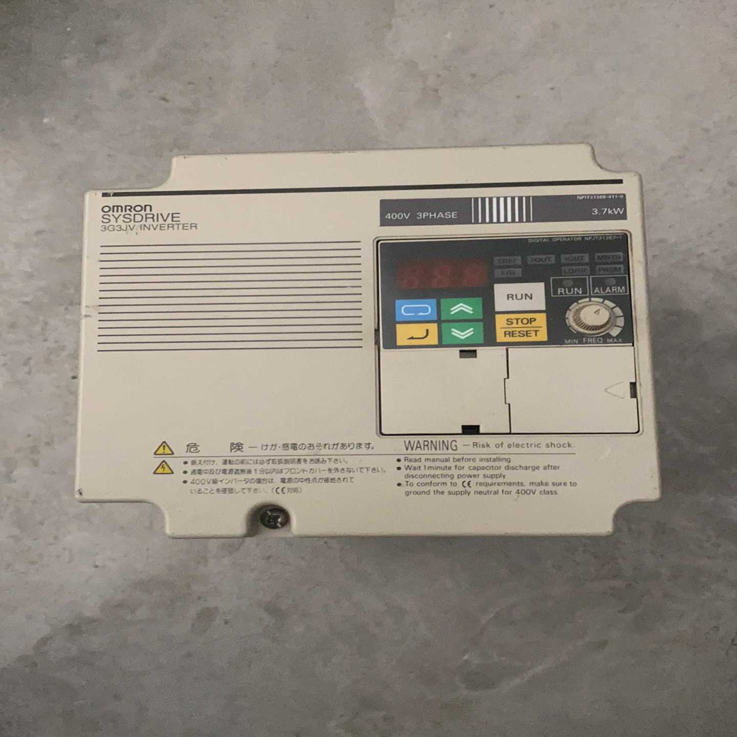 【议价】变频器3G3JV-A40373.7kw380V适用