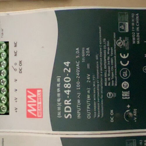询价-明纬SDR48024导轨式开关电源4台成色如