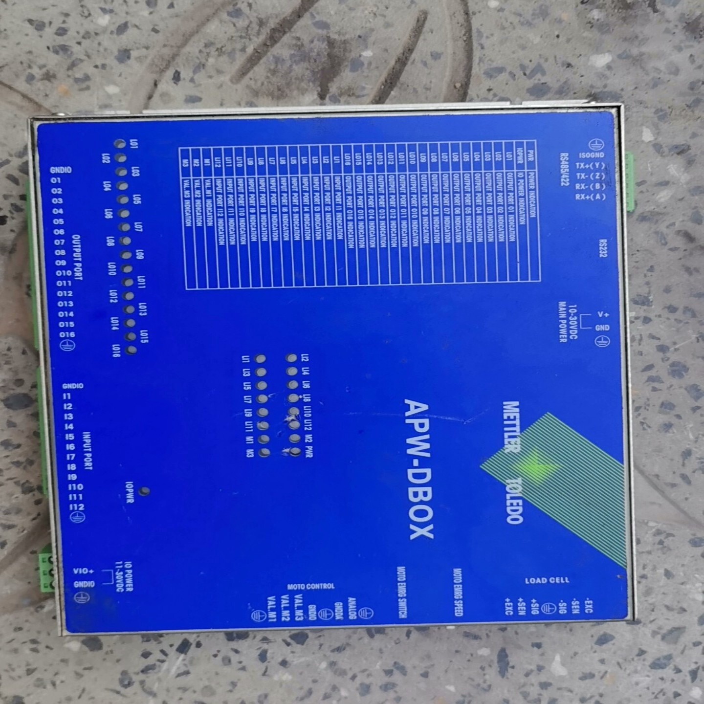 【请询价】METTLER TOLEDO控制器APW-DBOX拆机件人