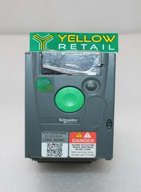 SCHNEIDER电动ATV310H075N4E频率驱动适用于三相380-460VAC