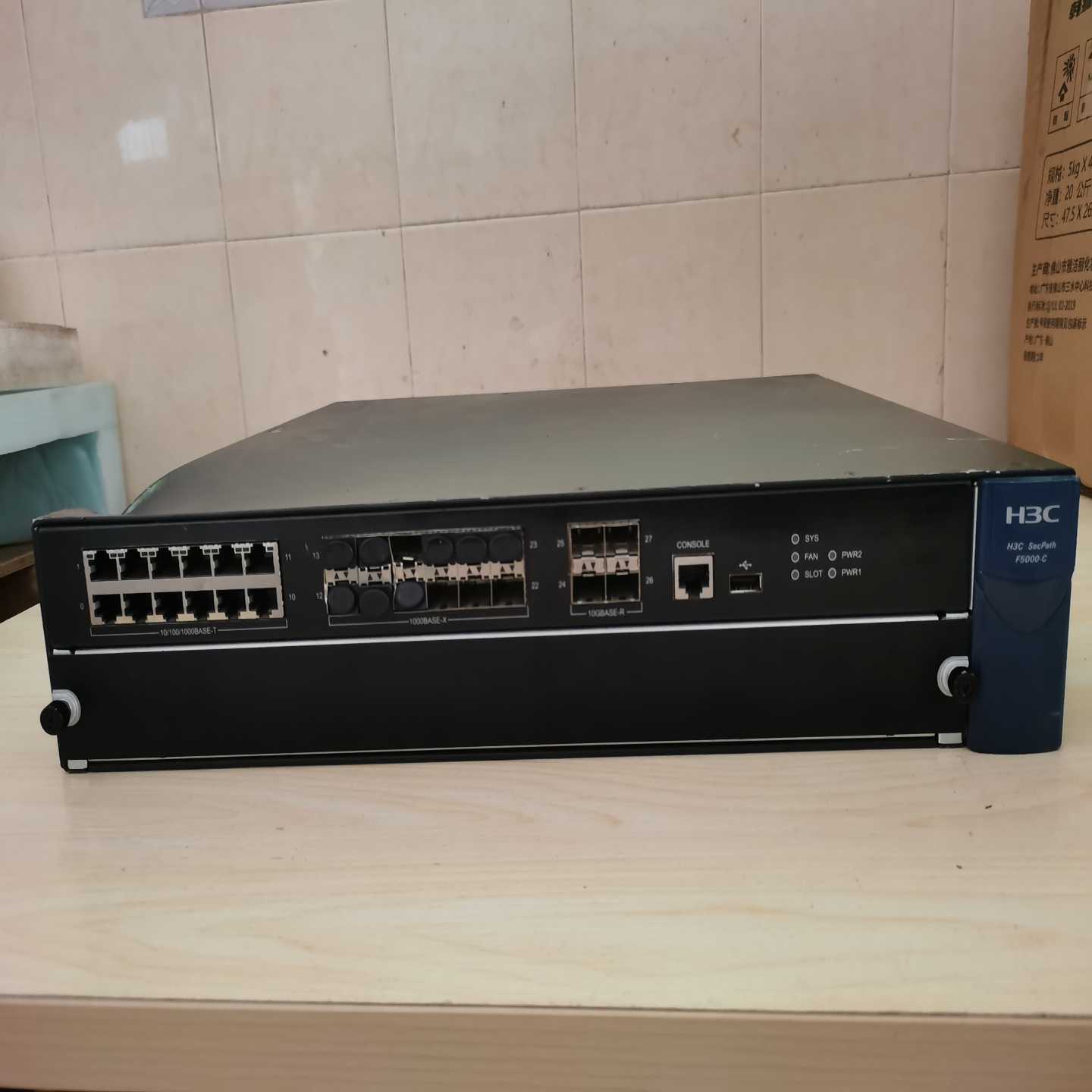 H3C SecPath F5000-C 防火墙  机器成色新