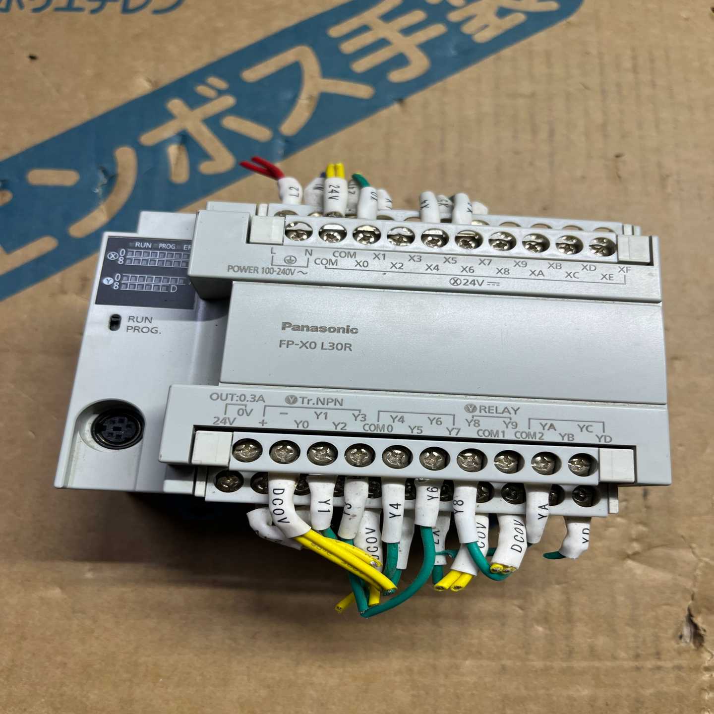 松下PLCAFPX0L30R-F原装拆机件，实物拍摄，成--议价商品