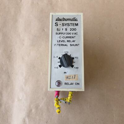 Electromatic SSystem SJ155220 Level Relay SJ155220