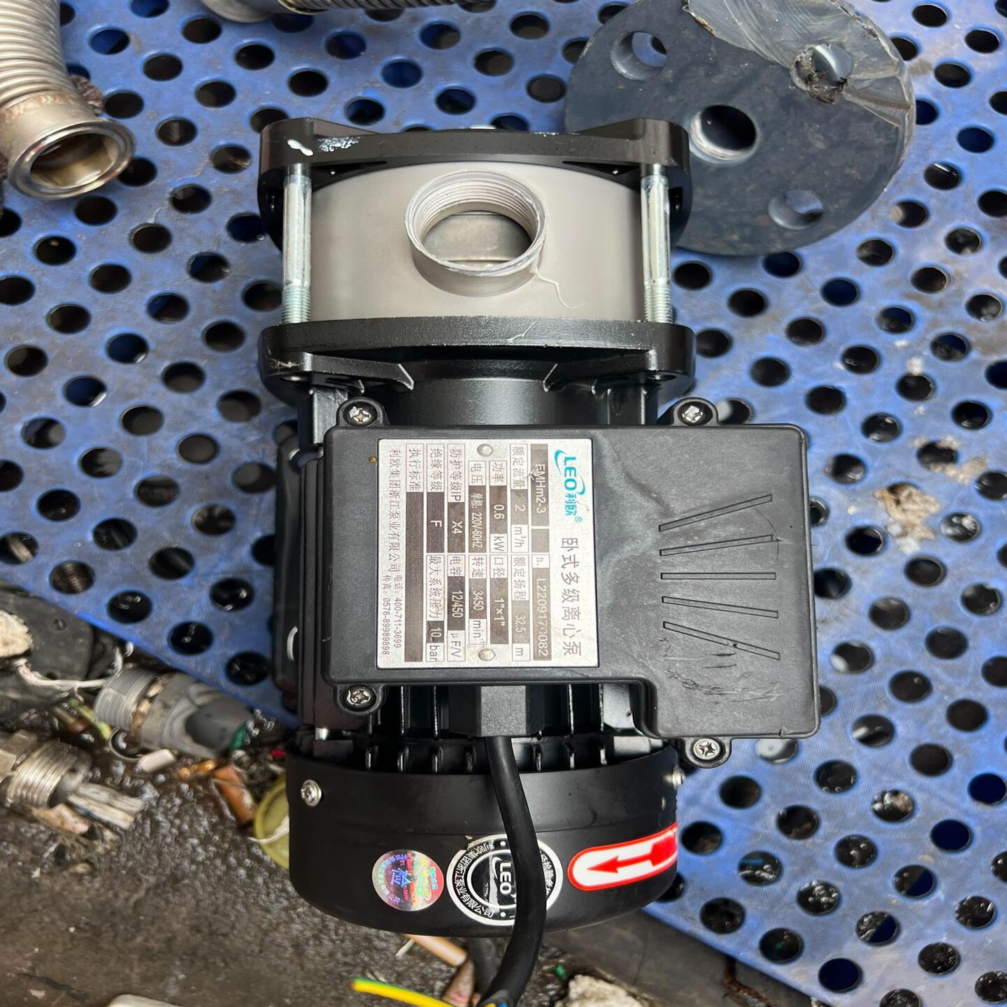 利欧EMHM2-3不锈钢多级离心水泵，单相220v，额定2立--议价商品