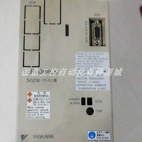 议价SGDB-15ADG 原装YASKAWA安川400w伺服驱动器 实拍现货议价