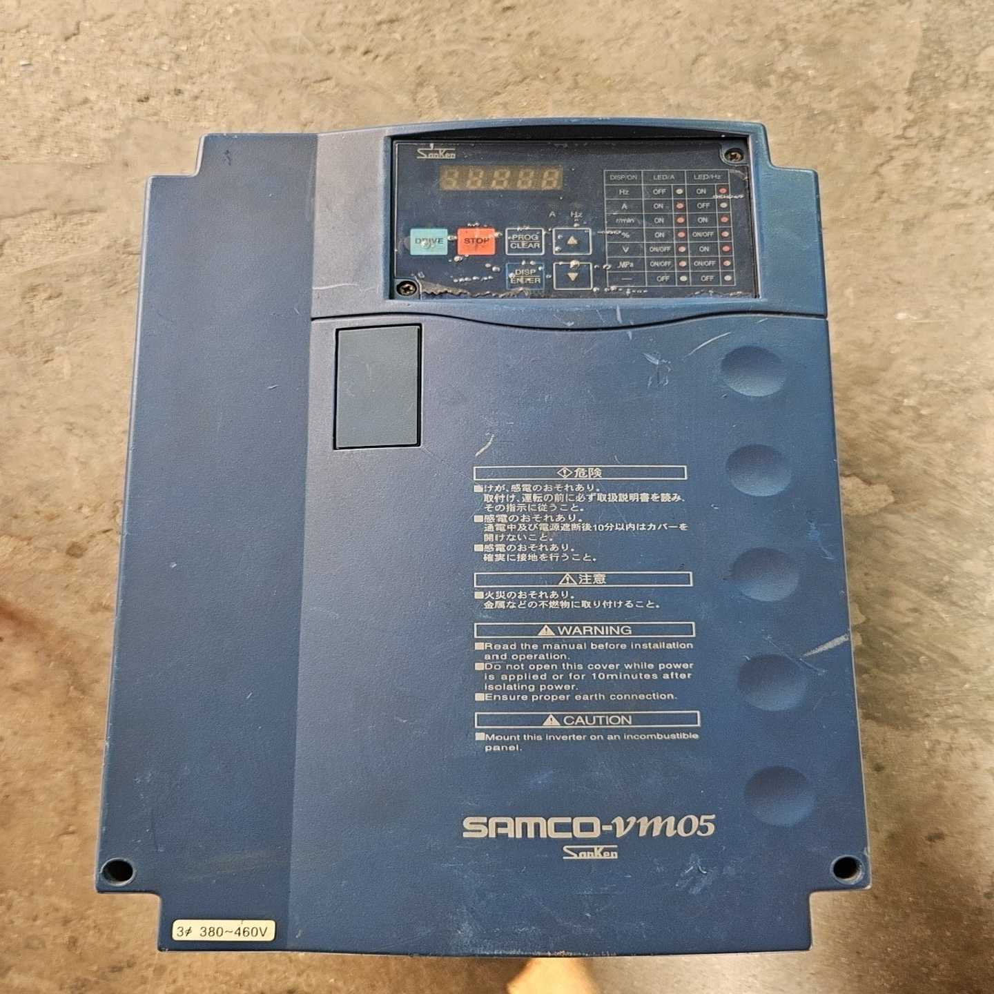 三垦变频器VM05型号SPF-7.5K（7.5KW）38--议价商品