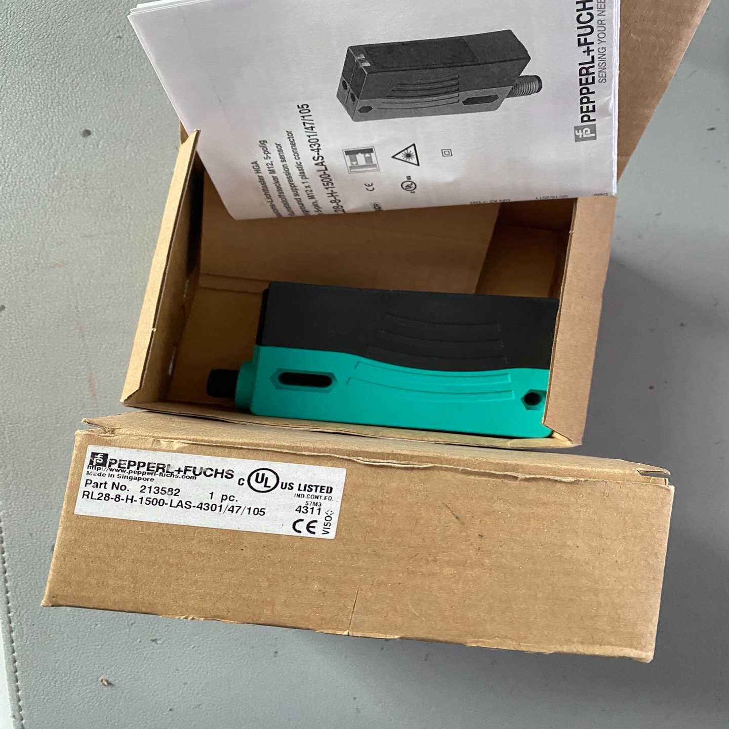 【议价】倍加福传感器RL28-8-H-1500-LAS-4301适用