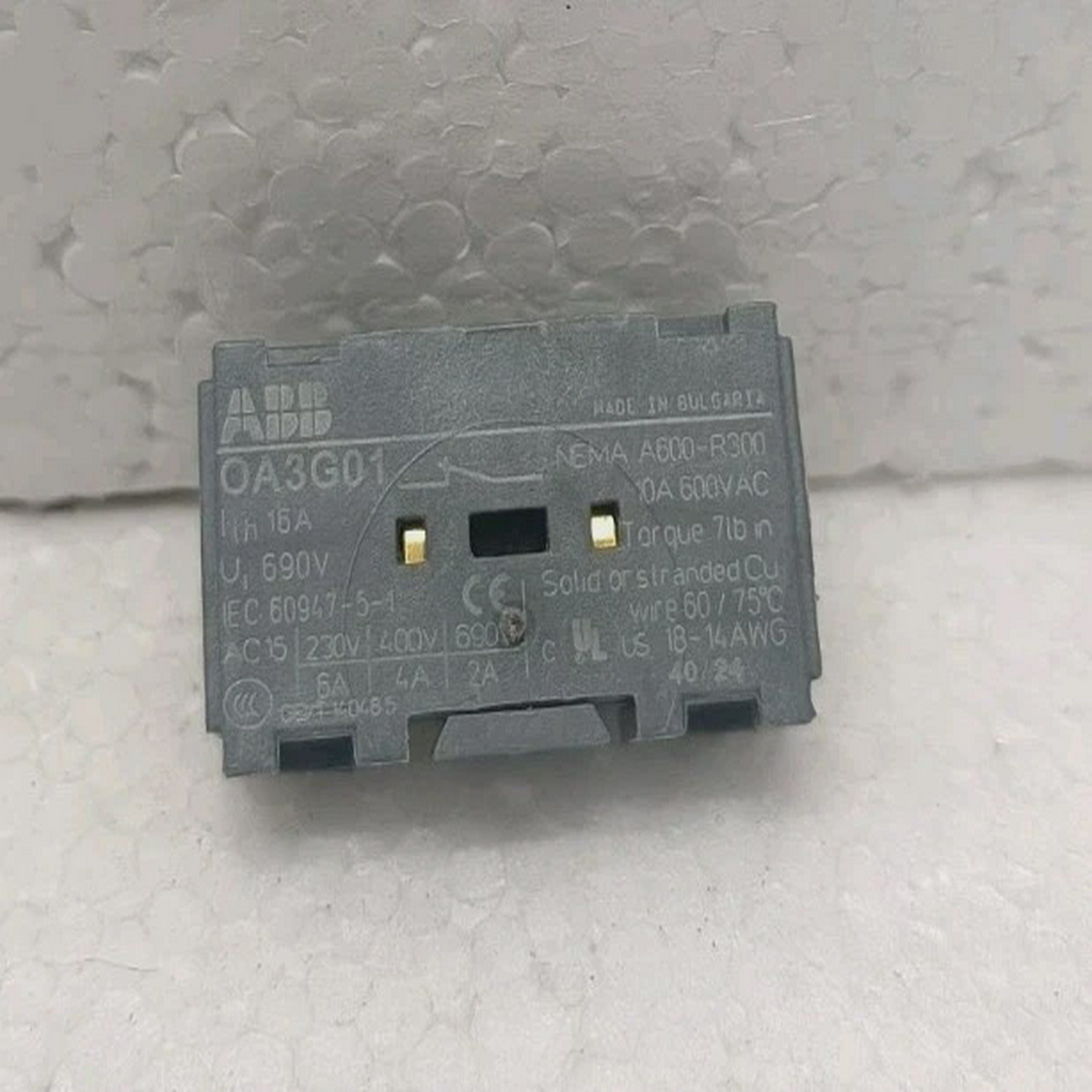 批量55件ABB1SCA022456R7410OA3G01辅助接触免费送货