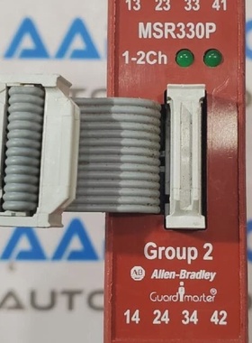 1x MSR330P 440RW23222 ALLEN BRADLEY GUARDMASTER SAFETY RELAY