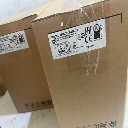 VFD022CB43A-20台达变频器质保一年，包装齐全~询价