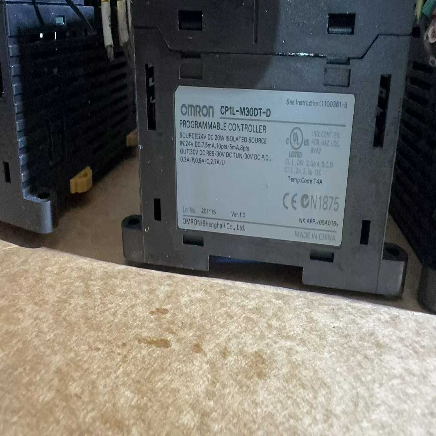 议价欧姆龙plccp1l-m30dt-d、cp1w-tsp0Q0维修/现货