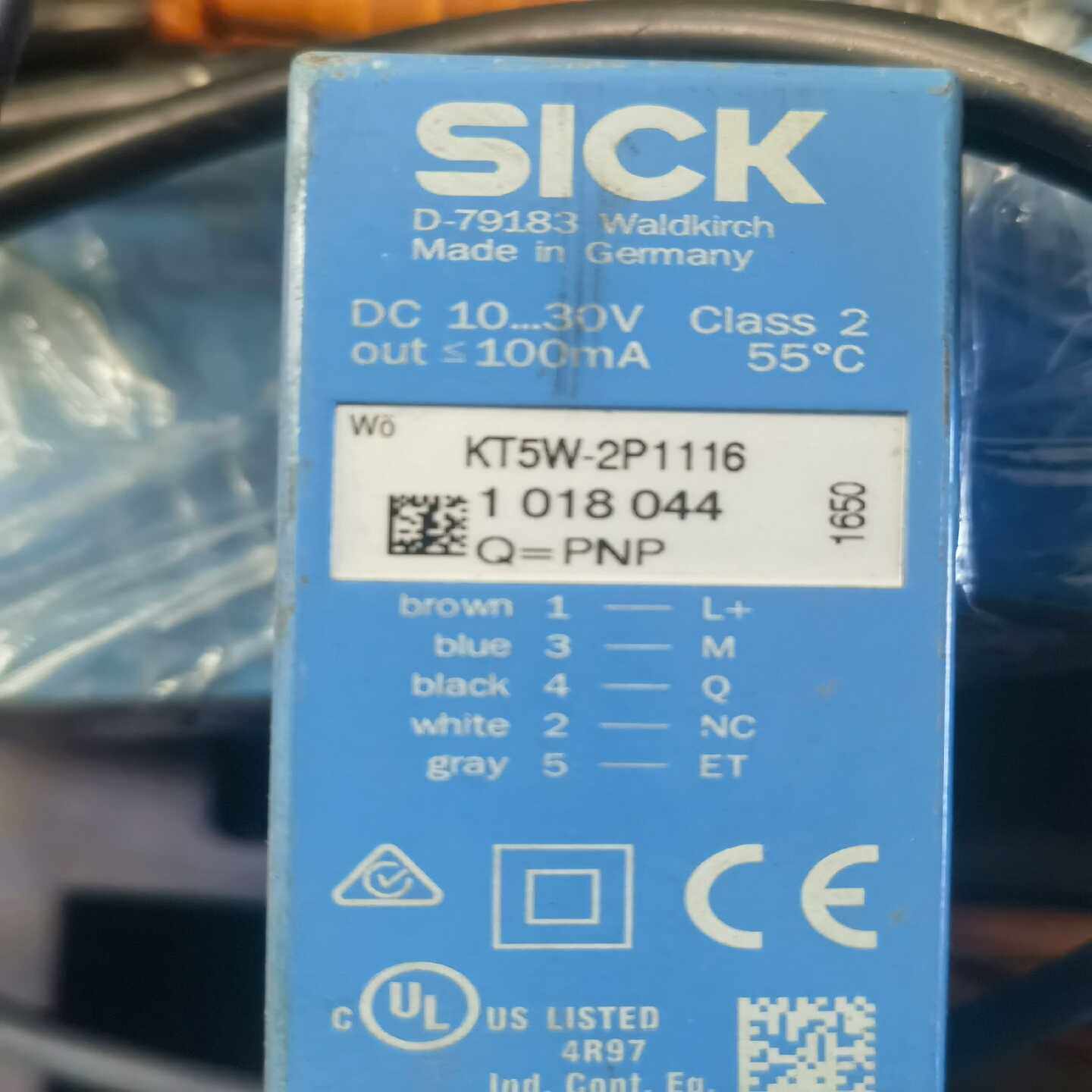 德国西克色标传感器KT5W-2P1116制袋机包装机分切机利--议价商品