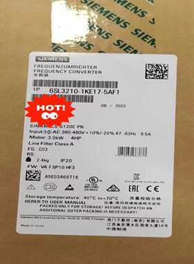6SL3210-1KE17-5AF1--议价商品
