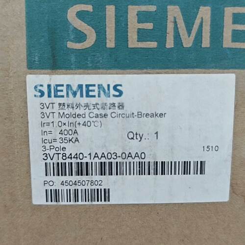 溢价-3VT84401AA030AA0塑料外壳式断路器