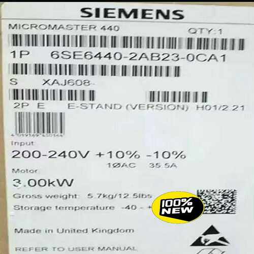 【星慕电子】6SE6440-2AB23-0CA1变频器  3KW带滤波器