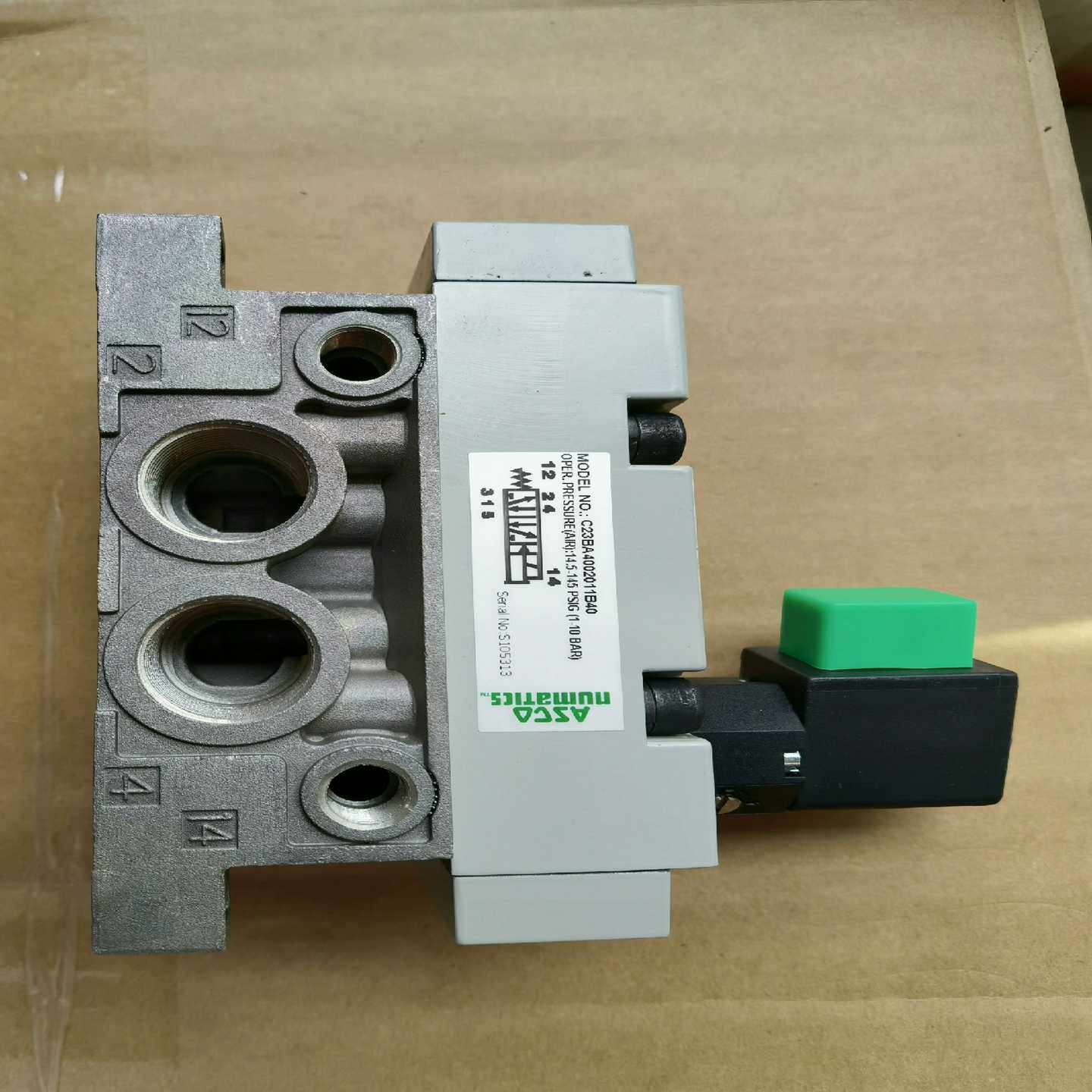 ASCO 阿斯卡NUMATICS两位五通电磁阀C23BA40[浩蓉商户]