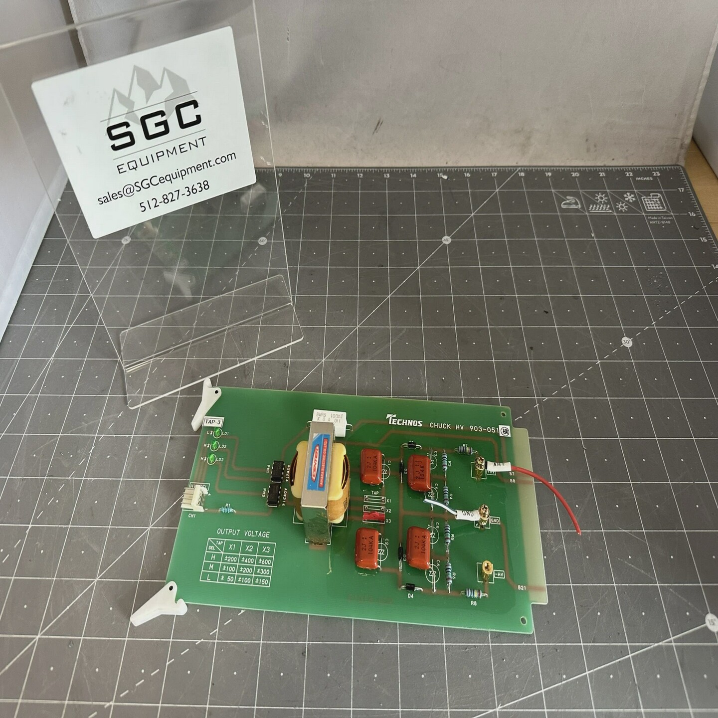 Technos903-051ChuckHVPCB银色