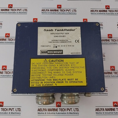 寻Saab Tankradar 9240 005801 InputOutput Box 115230VAC