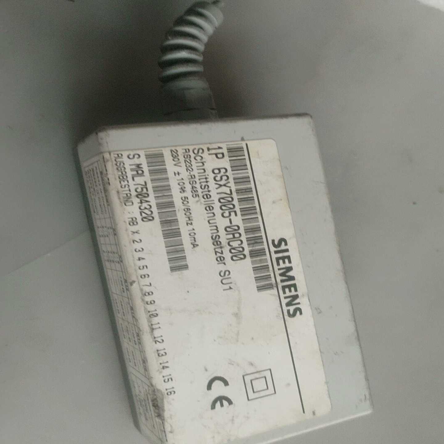 6SX7005-0AC00接口转换器，线剪断了，实物询价