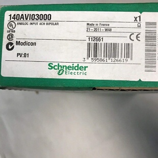 议价Schneider多量程输入模块140AVI03000库存现货