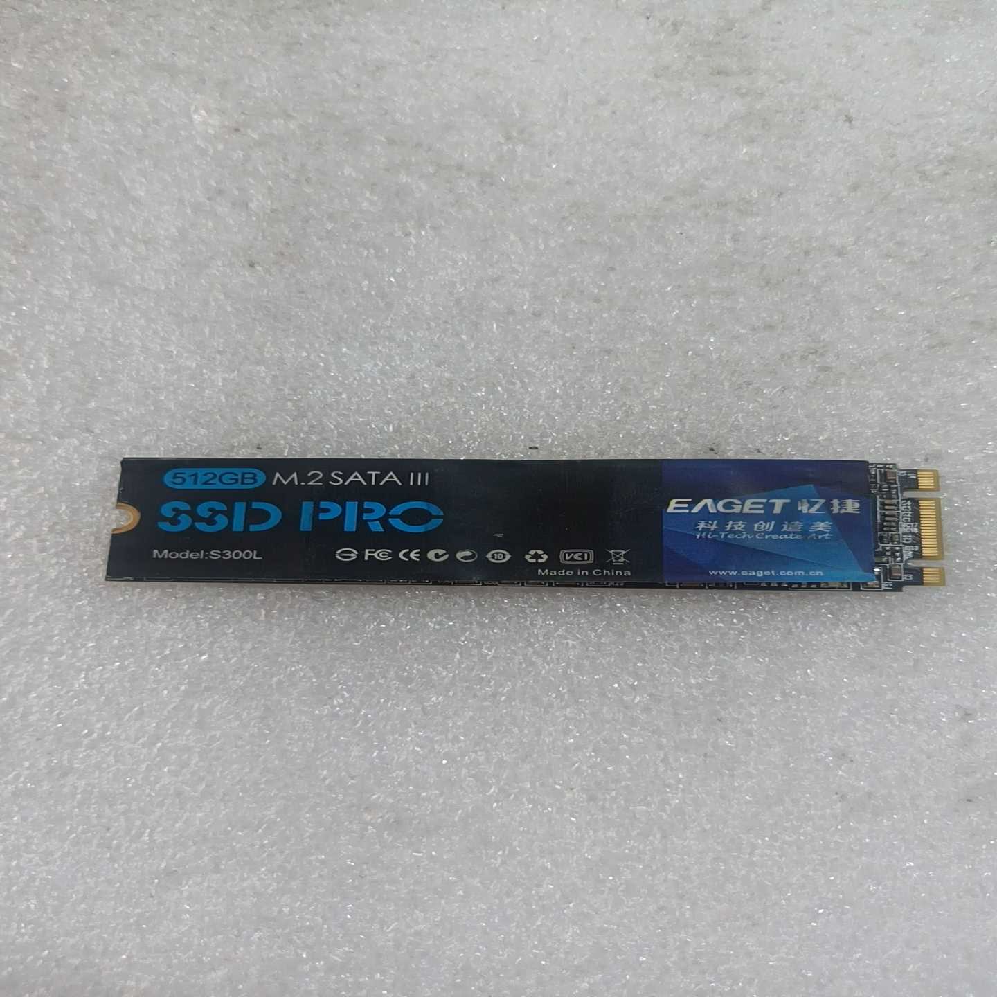 忆捷S300LM.2固态512GSATA硬盘--议价商品
