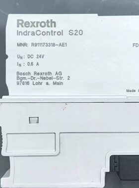 Rexroth力士乐模块S20ECBK现货R9111