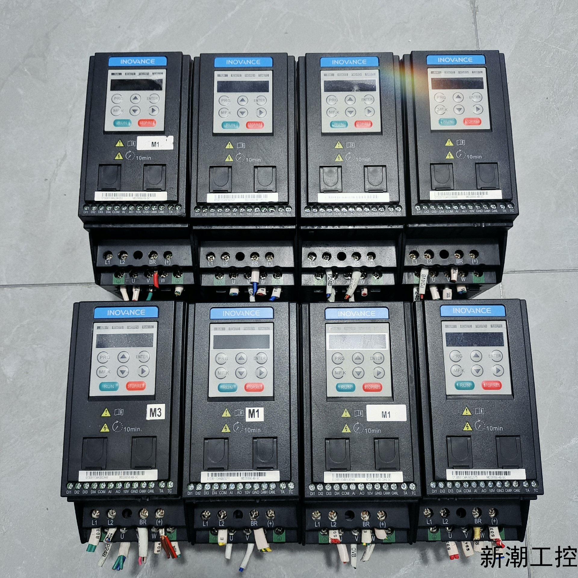 汇川MD200S04B-CAN-SC变频器04KW拆机件议价商品