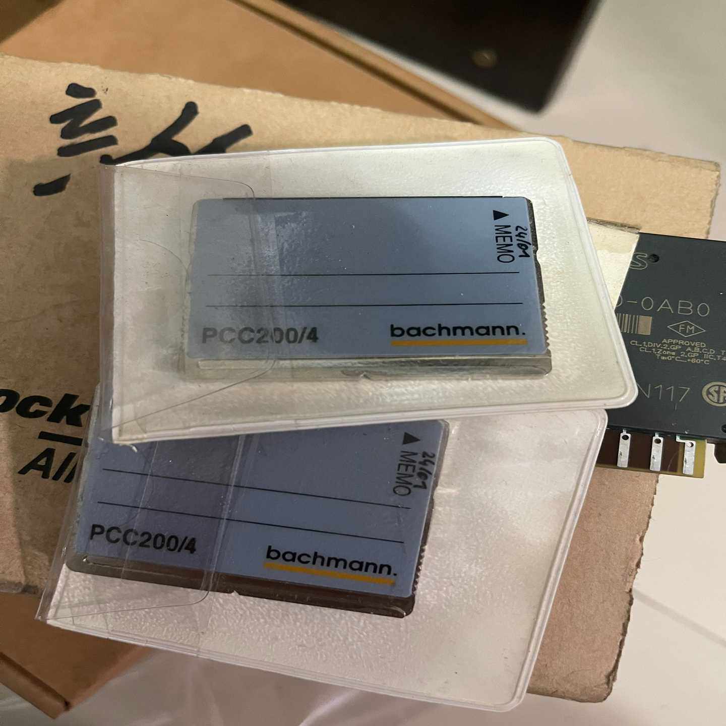 PCC200/4内存卡bachmann新品2个库存【询价】
