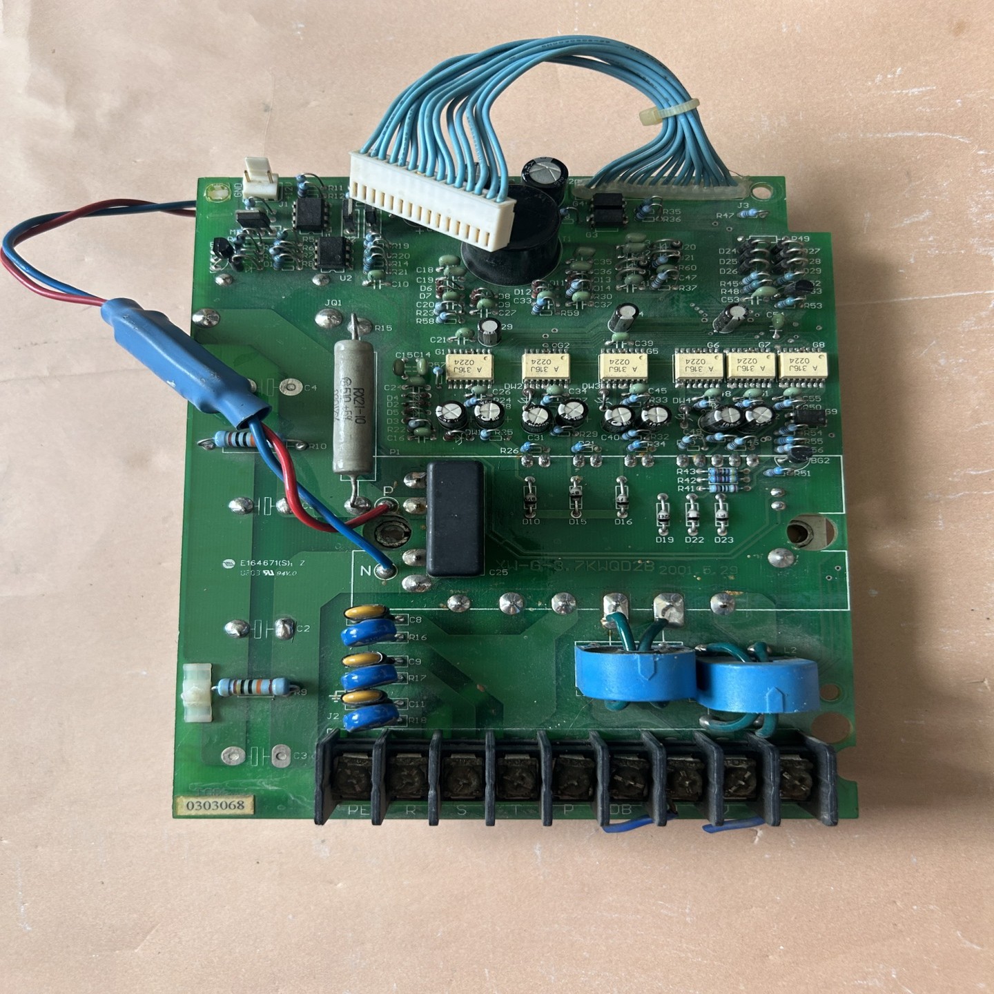 【请询价】森兰变频器驱动板XW-G-37KWQD2B拆机的实物拍