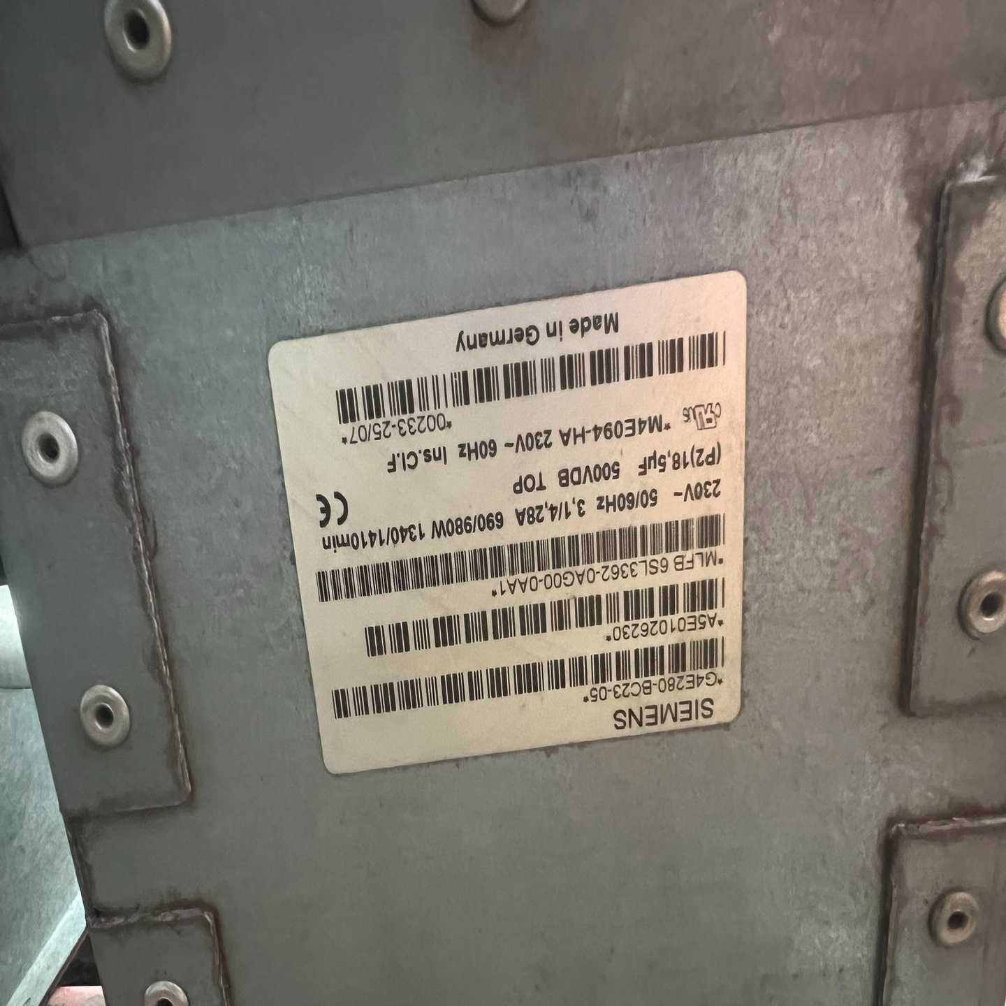 【议价】G4E280-BC23-05，RG28P-4EK.41.1R