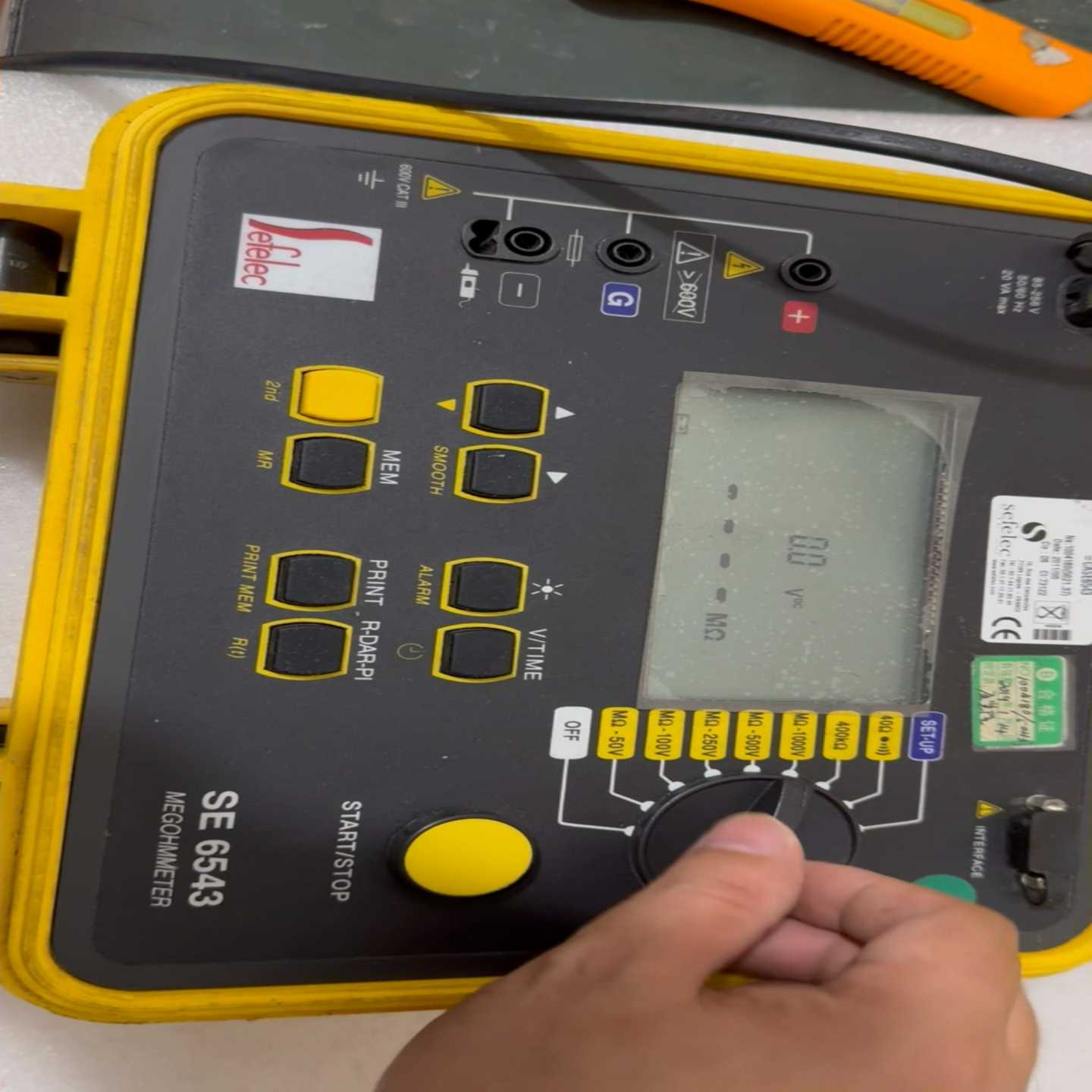 询价SefelecCASE6543SE6543绝缘电阻表