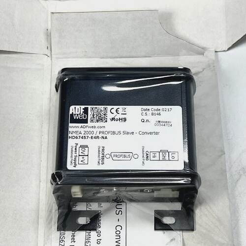 NEW ADFweb HD67457E4RNA NMEA 2000  Profibus Slave Converter