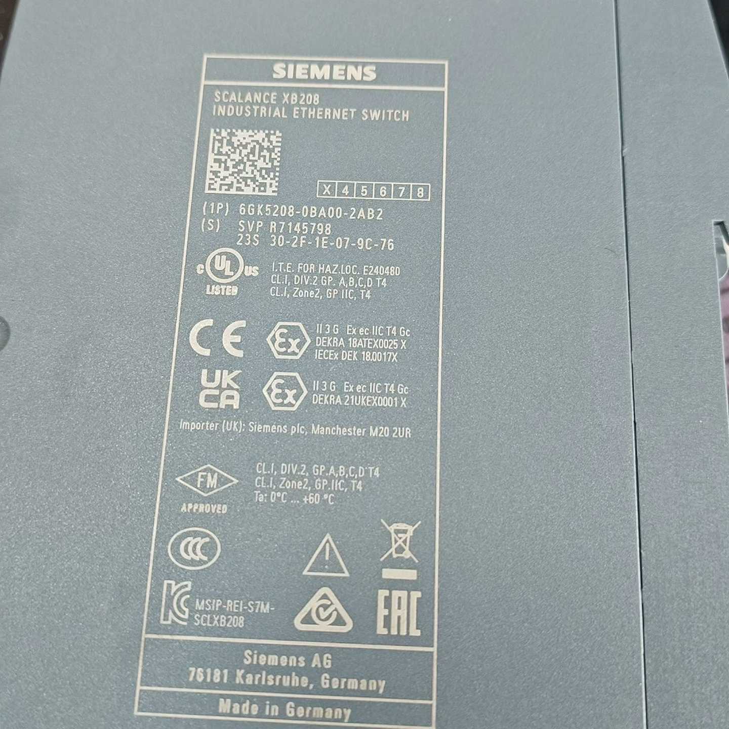 6gk5208-0ba00-2ab2  模块，裸机~询价