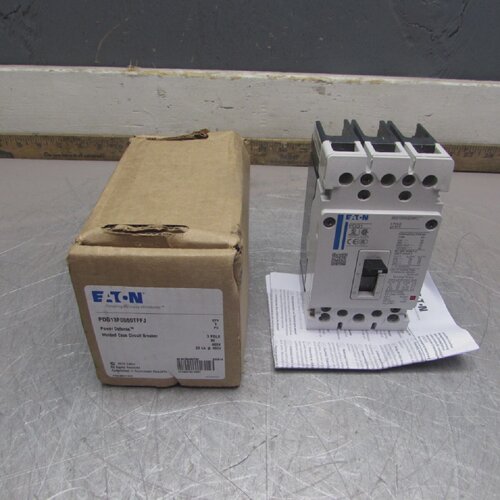 NEW EATON PDG13F0050TFFJ  CIRCUIT BREAKER  3P50A480V  NEW MA