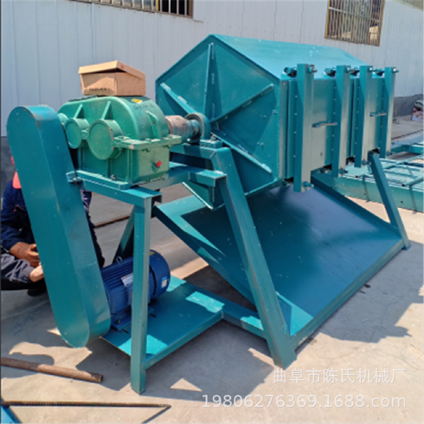 金属除锈用六角滚筒抛光机切割件去毛边毛刺滚筒研磨抛光机